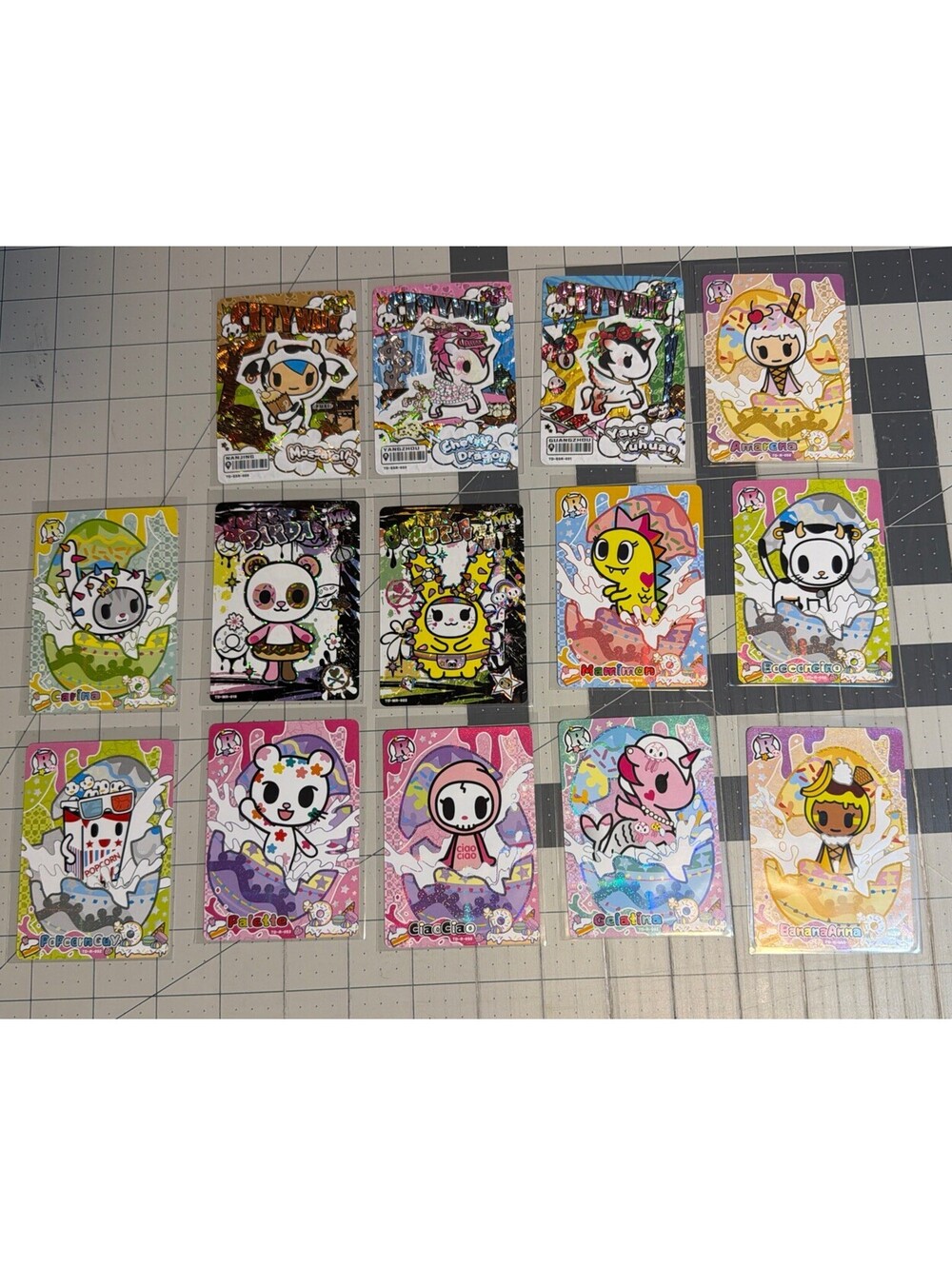 Tokidoki Wonder Voyage (2025 KAYOU) Lot of 14 trading cards